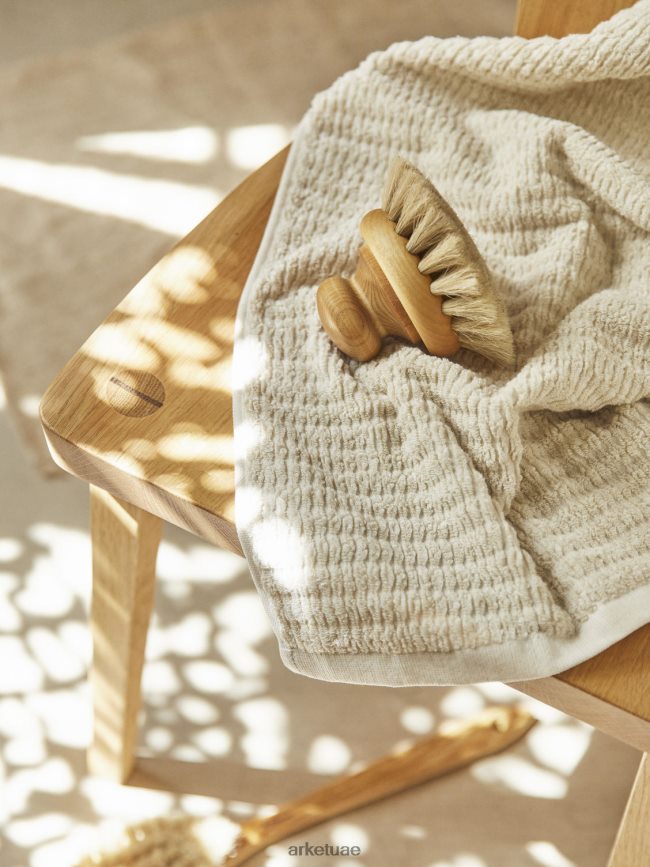 أدوات منزلية عبد اللطيف ARKET للجنسين فرشاة حمام إيريس هانتفيرك خشب BXB8481367