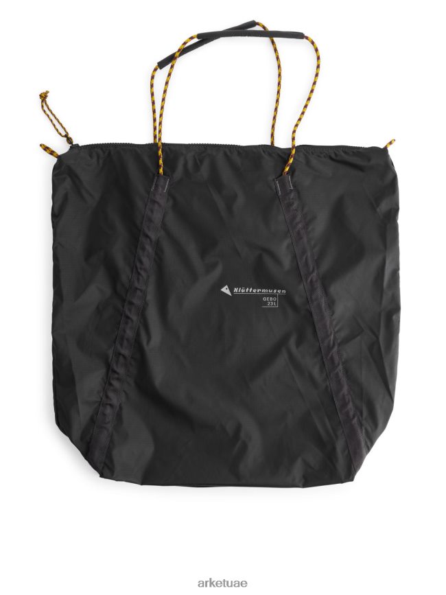 أكياس عبد اللطيف ARKET للجنسين حقيبة كلاترموسن جيبو أسود BXB8481212