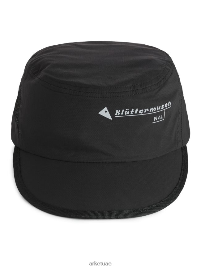أكياس عبد اللطيف ARKET للجنسين قبعة واقية من الرياح من Klattermusen nal أسود BXB8481220