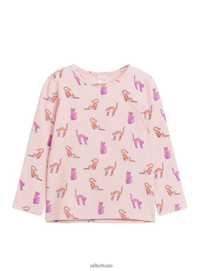 ملابس عبد اللطيف ARKET أطفال أعلى الضلع المتربة الوردي BXB8481439