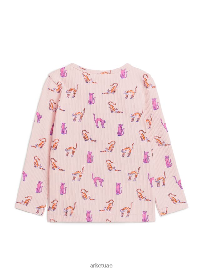 ملابس عبد اللطيف ARKET أطفال أعلى الضلع المتربة الوردي BXB8481439