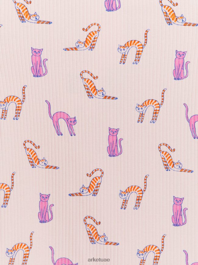 ملابس عبد اللطيف ARKET أطفال أعلى الضلع المتربة الوردي BXB8481439