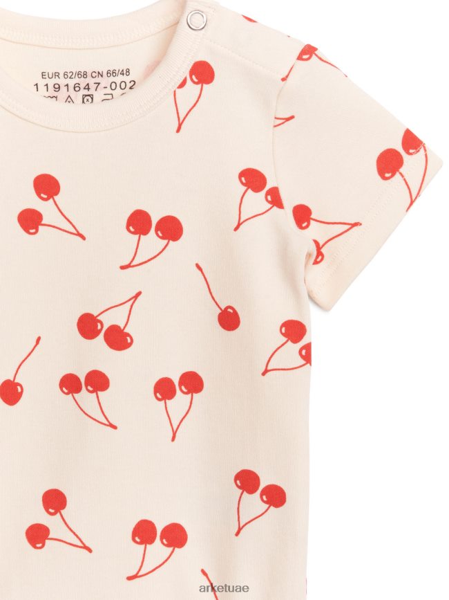 ملابس عبد اللطيف ARKET أطفال ارتداءها بأكمام قصيرة أبيض/أحمر BXB8481694