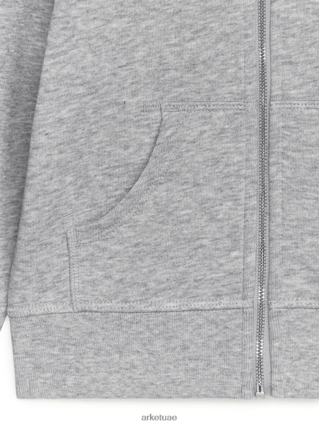 ملابس عبد اللطيف ARKET أطفال الرمز البريدي هوديي مزيج الرمادي BXB8481528