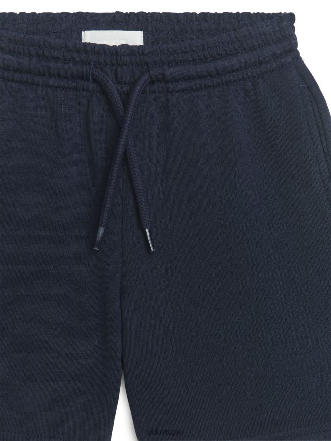 ملابس عبد اللطيف ARKET أطفال السراويل تيري الفرنسية أزرق غامق BXB8481587