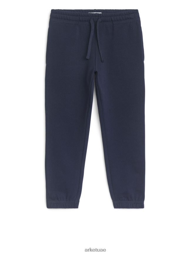 ملابس عبد اللطيف ARKET أطفال بنطال رياضي تيري فرنسي أزرق غامق BXB8481549