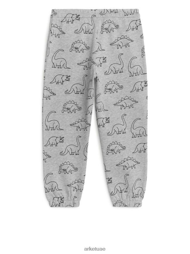 ملابس عبد اللطيف ARKET أطفال بنطال رياضي تيري فرنسي رمادي/دينو BXB8481571