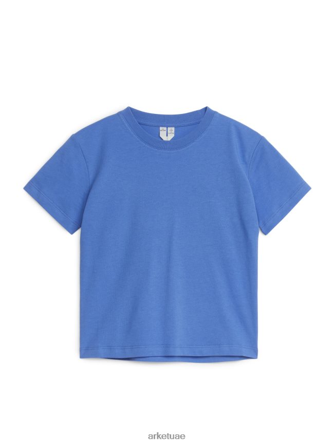 ملابس عبد اللطيف ARKET أطفال تي شيرت برقبة دائرية السماء الزرقاء BXB8481489