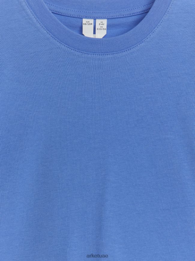 ملابس عبد اللطيف ARKET أطفال تي شيرت برقبة دائرية السماء الزرقاء BXB8481489