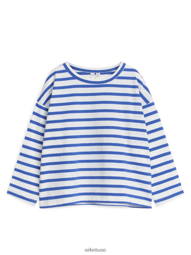 أبيض/أزرق ساطع