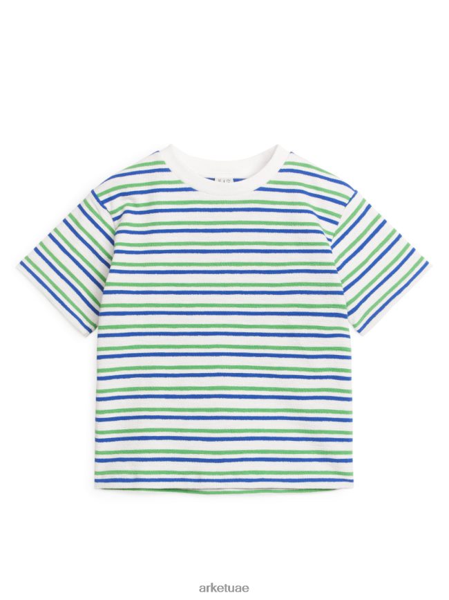 أبيض / أخضر / أزرق