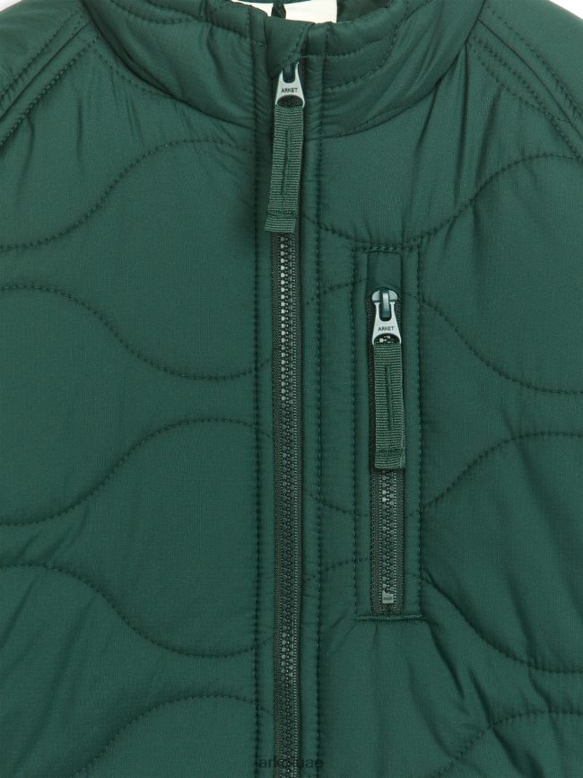 ملابس عبد اللطيف ARKET أطفال جاكيت مبطن أخضر BXB8481681