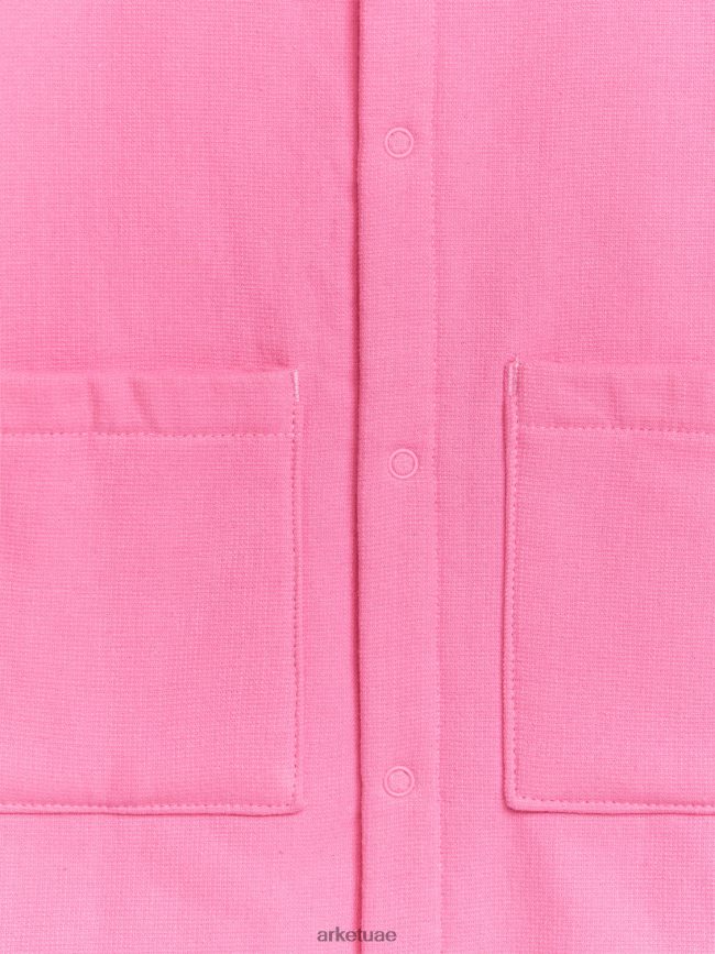 ملابس عبد اللطيف ARKET أطفال رداء الشاطئ القطني لون القرنفل BXB8481665