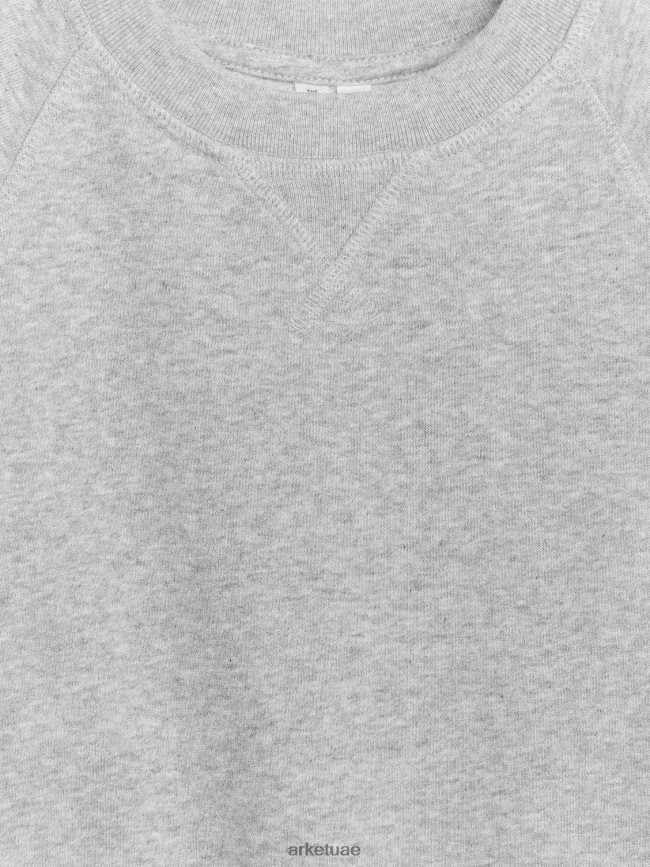 ملابس عبد اللطيف ARKET أطفال سترة تيري الفرنسية مزيج الرمادي BXB8481522