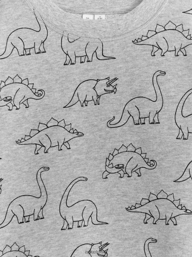 ملابس عبد اللطيف ARKET أطفال سترة مريحة رمادي/دينو BXB8481509