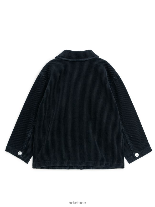 ملابس عبد اللطيف ARKET أطفال سروال قصير بسحاب أسود BXB8481515