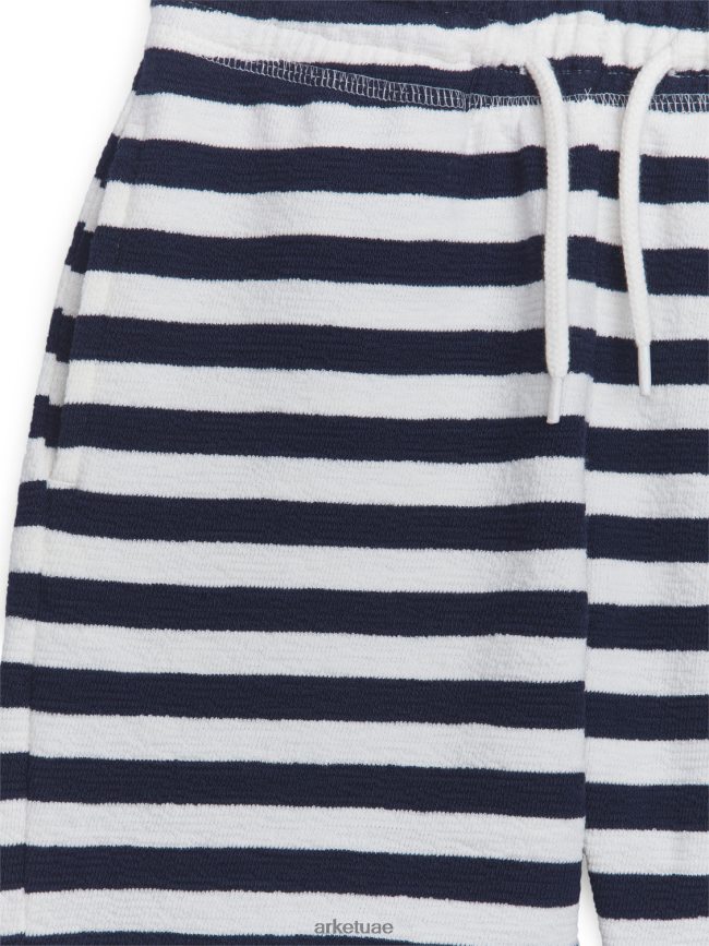 ملابس عبد اللطيف ARKET أطفال شورت جيرسي محكم أزرق غامق/خطوط BXB8481542