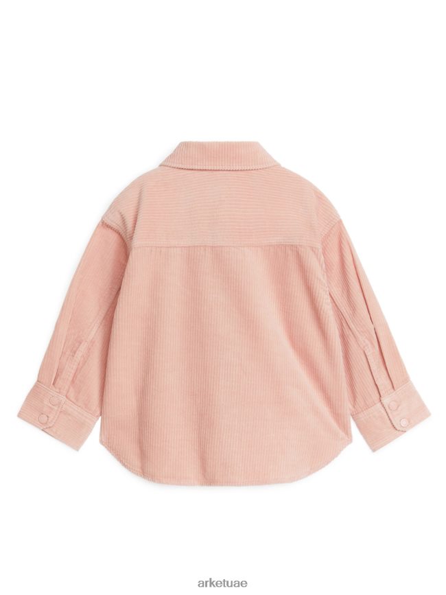 ملابس عبد اللطيف ARKET أطفال قميص قصير المتربة الوردي BXB8481441