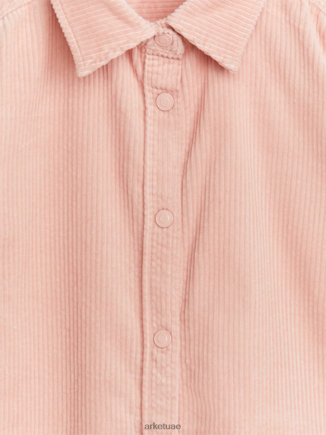 ملابس عبد اللطيف ARKET أطفال قميص قصير المتربة الوردي BXB8481441