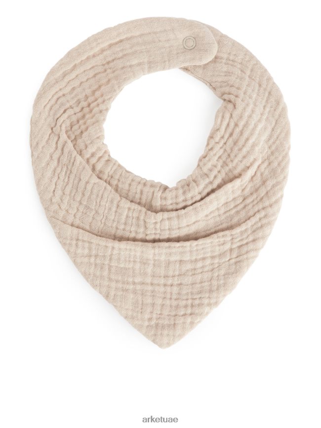 ملابس عبد اللطيف ARKET أطفال مريلة من القماش القطني، مجموعة من 2 أزرق فاتح/بيج BXB8481692