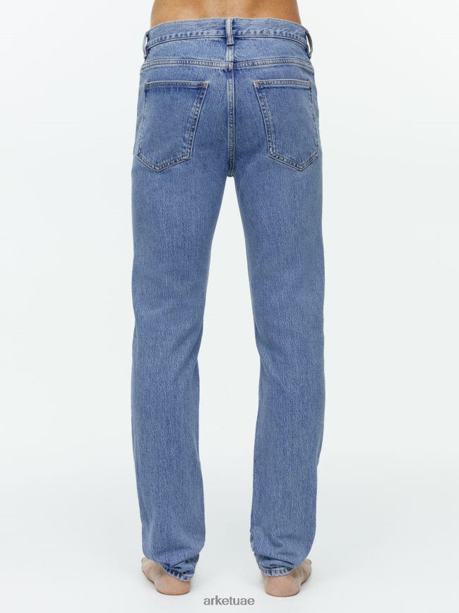 ملابس عبد اللطيف ARKET رجال البتولا الجينز تمتد ضئيلة أزرق فاتح BXB8481105
