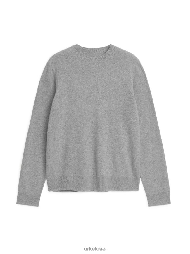 ملابس عبد اللطيف ARKET رجال البلوز الكشمير مزيج الرمادي BXB8481182