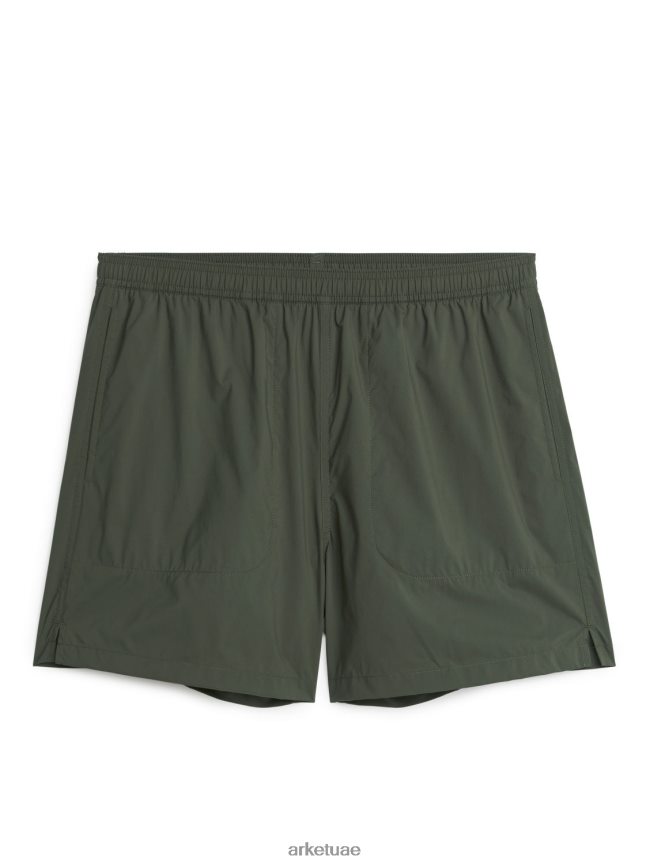 ملابس عبد اللطيف ARKET رجال السراويل تمتد النشطة أخضر غامق BXB8481213