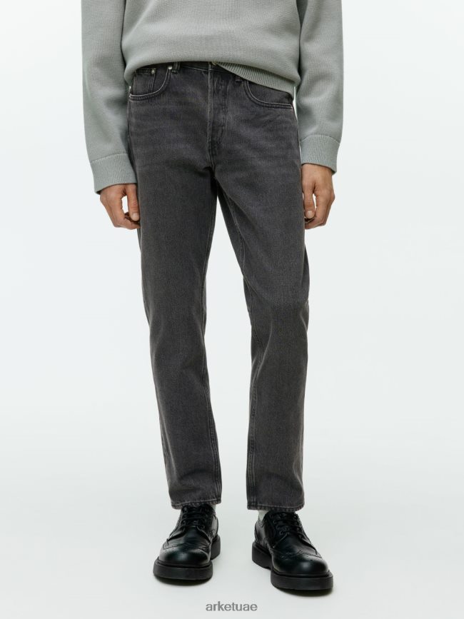 ملابس عبد اللطيف ARKET رجال بارك اقتصاص الجينز المستقيم العادي مغسول BXB8481103