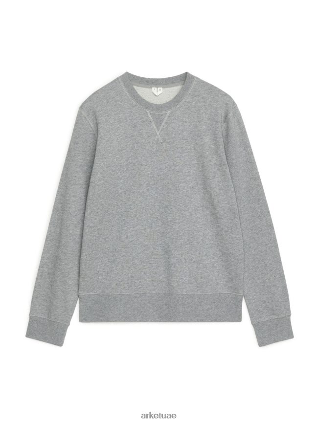 ملابس عبد اللطيف ARKET رجال سترة تيري الفرنسية مزيج الرمادي BXB848914