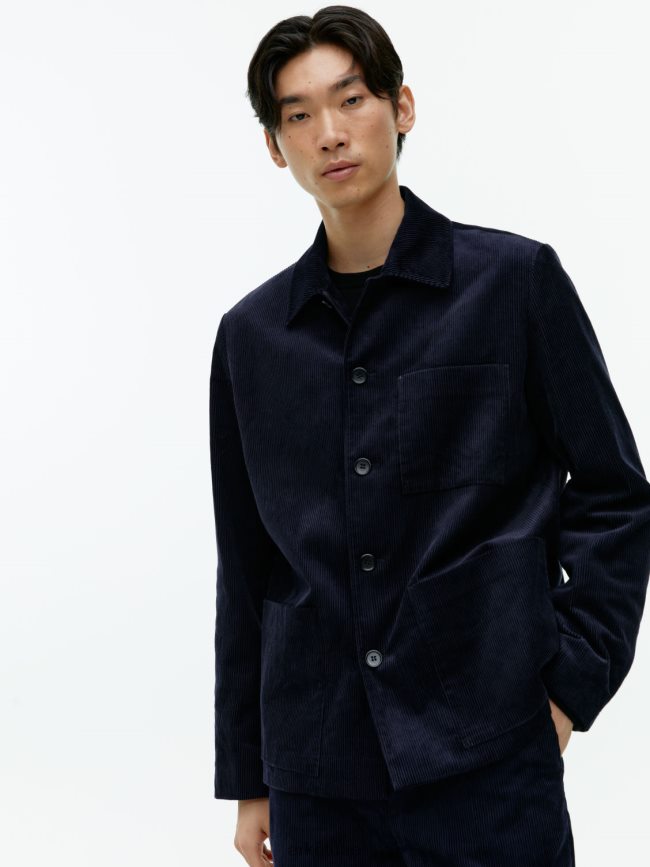 ملابس عبد اللطيف ARKET رجال سترة سروال قصير أزرق غامق BXB8481168