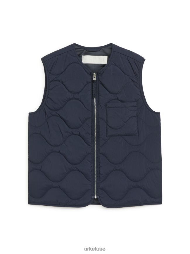 ملابس عبد اللطيف ARKET رجال سترة مبطنة أزرق غامق BXB8481159