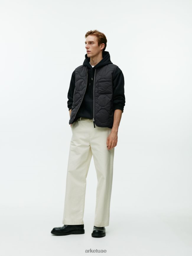 ملابس عبد اللطيف ARKET رجال سترة مبطنة أسود BXB8481160