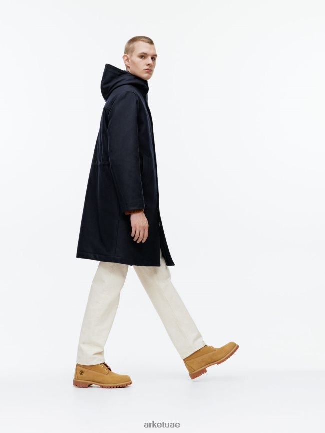 ملابس عبد اللطيف ARKET رجال سترة من الصوف أزرق غامق BXB8481162