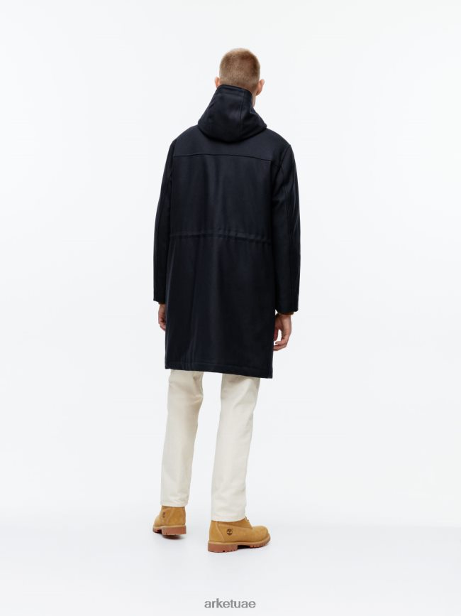 ملابس عبد اللطيف ARKET رجال سترة من الصوف أزرق غامق BXB8481162