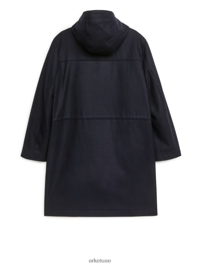 ملابس عبد اللطيف ARKET رجال سترة من الصوف أزرق غامق BXB8481162