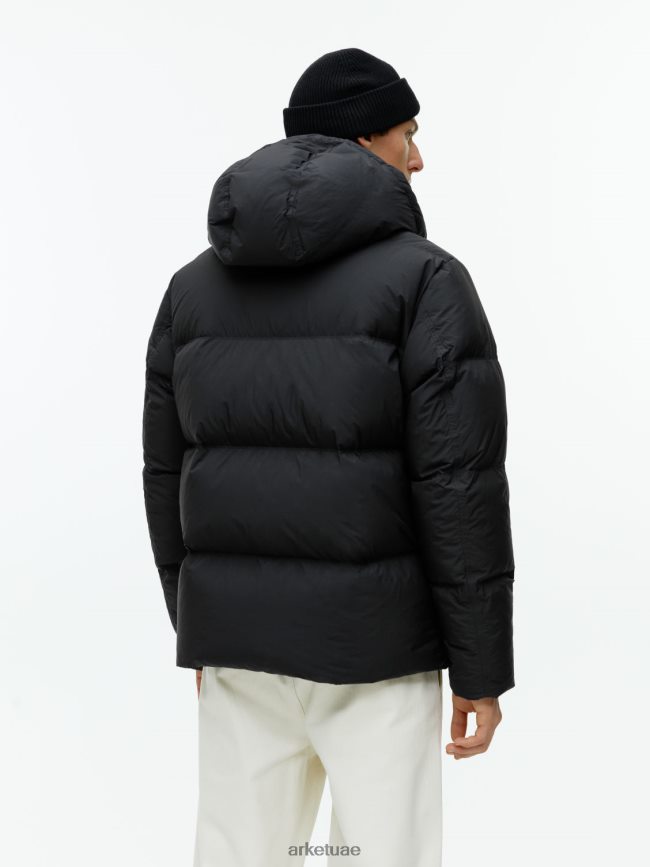 ملابس عبد اللطيف ARKET رجال سترة منتفخة أسفل أسود BXB8481172