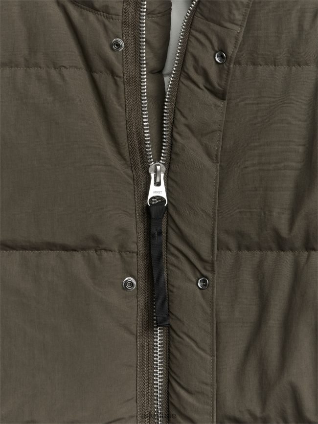 ملابس عبد اللطيف ARKET رجال سترة منتفخة مبطنة الكاكي BXB8481169