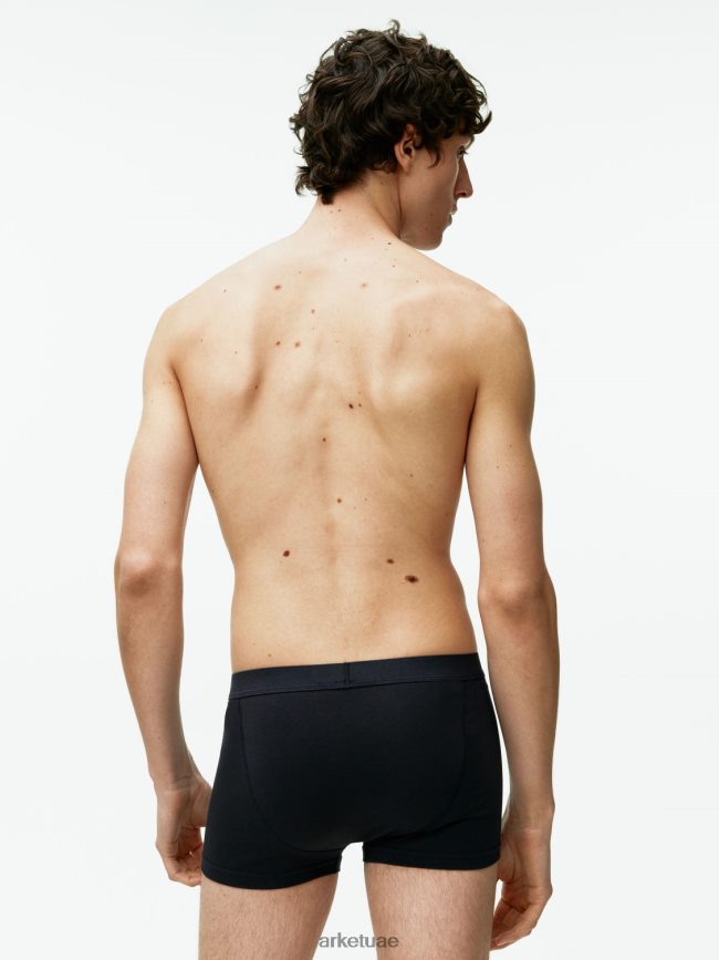 ملابس عبد اللطيف ARKET رجال سروال قطن بيما، مجموعة من 3 أزرق غامق BXB8481224