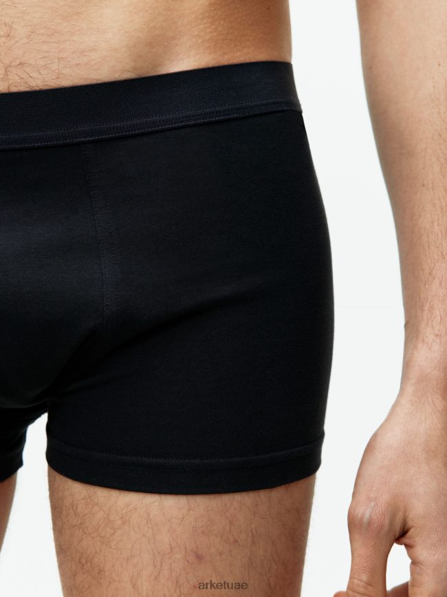 ملابس عبد اللطيف ARKET رجال سروال قطن بيما، مجموعة من 3 أزرق غامق BXB8481224