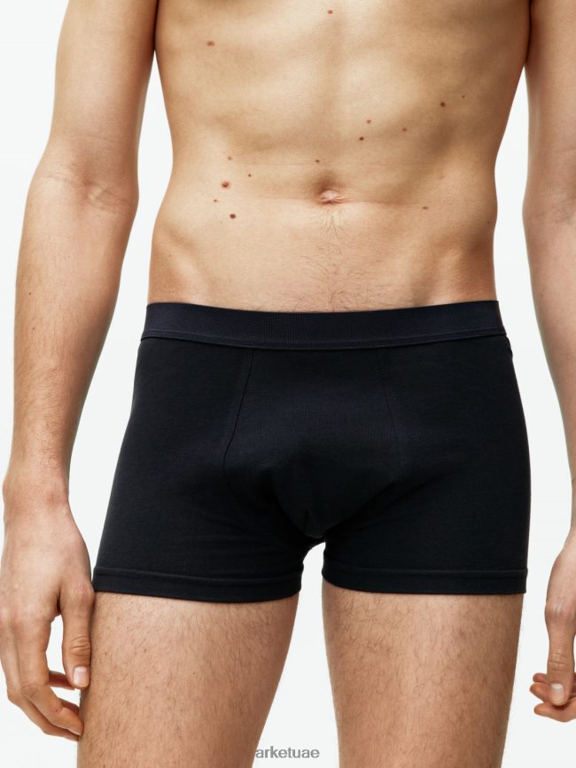 ملابس عبد اللطيف ARKET رجال سروال قطن بيما، مجموعة من 3 أزرق غامق BXB8481224