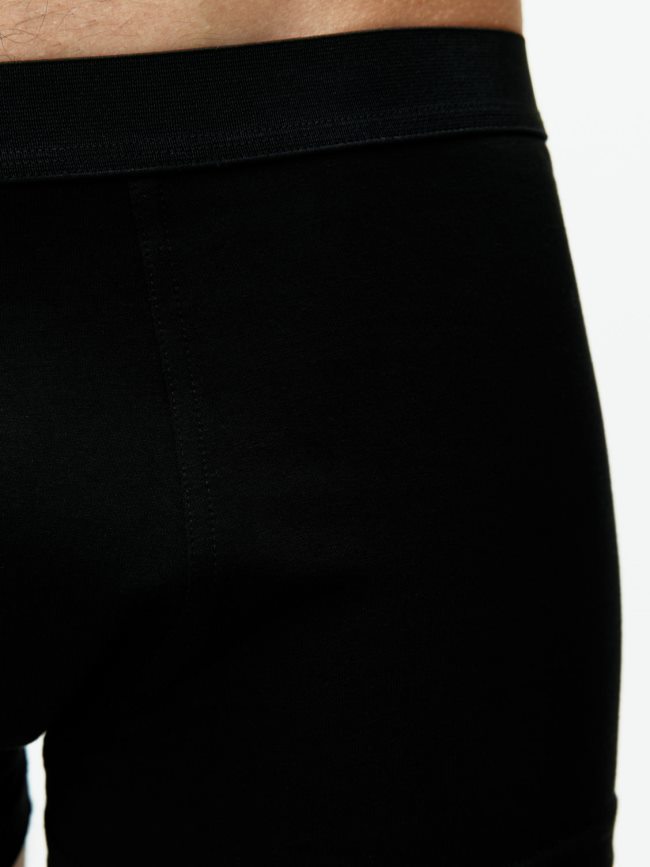 ملابس عبد اللطيف ARKET رجال سروال قطن بيما، مجموعة من 3 أسود BXB8481225