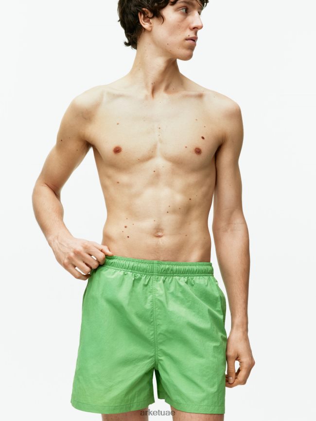 ملابس عبد اللطيف ARKET رجال شورت السباحة اخضر فاتح BXB8481138