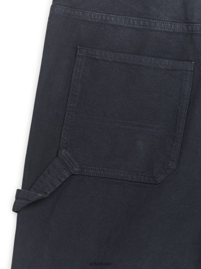 ملابس عبد اللطيف ARKET رجال شورت من القطن أزرق غامق BXB8481125