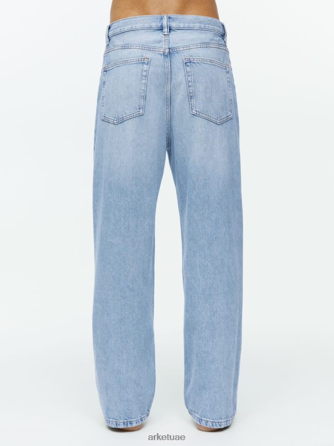 ملابس عبد اللطيف ARKET رجال ضباب الجينز واسعة أزرق فاتح BXB8481093