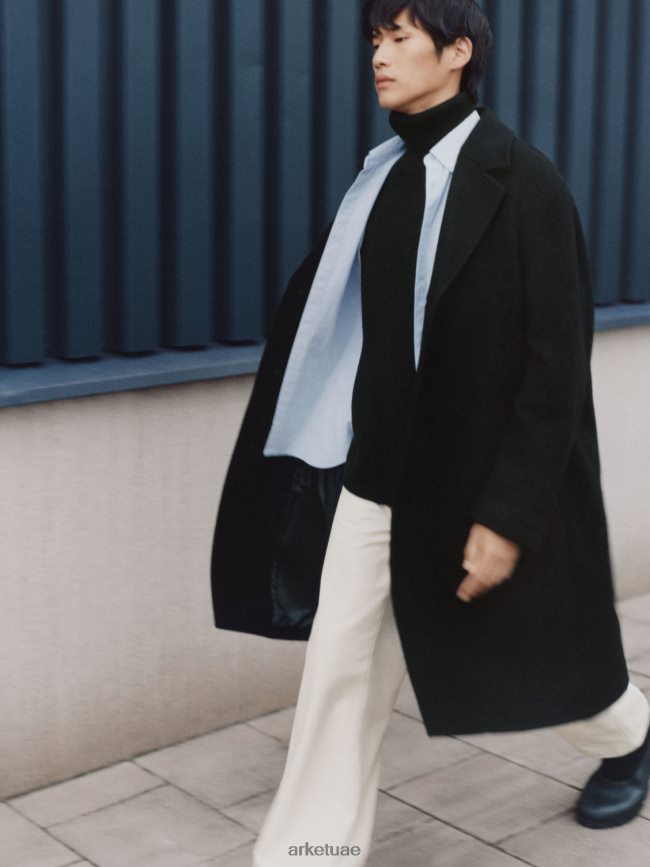 ملابس عبد اللطيف ARKET رجال قميص أكسفورد أزرق فاتح BXB848974