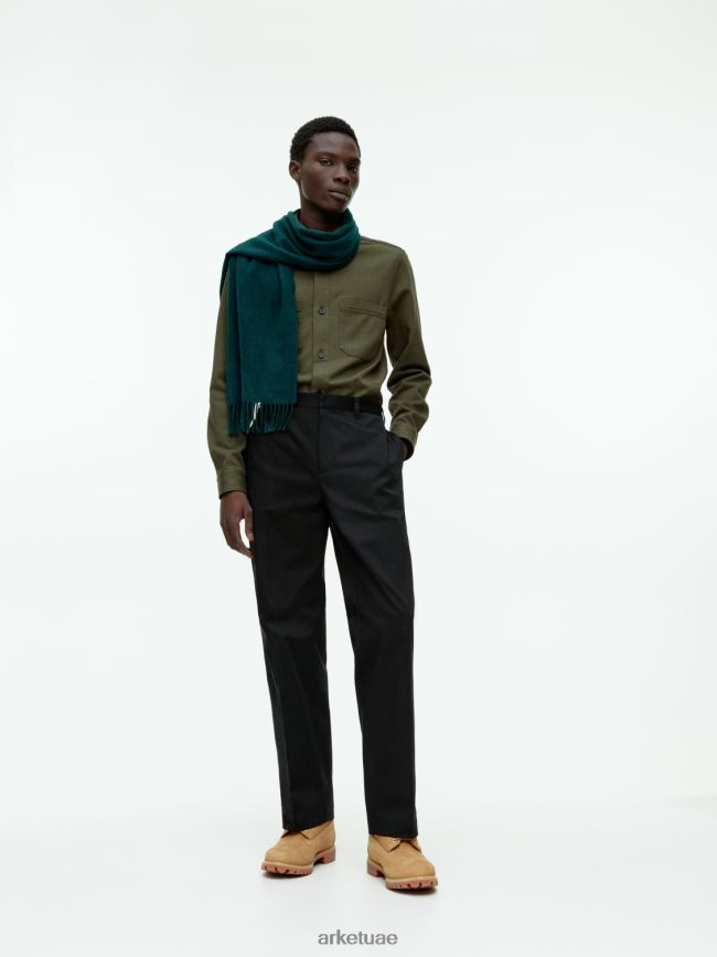 ملابس عبد اللطيف ARKET رجال قميص من القطن أخضر BXB848968