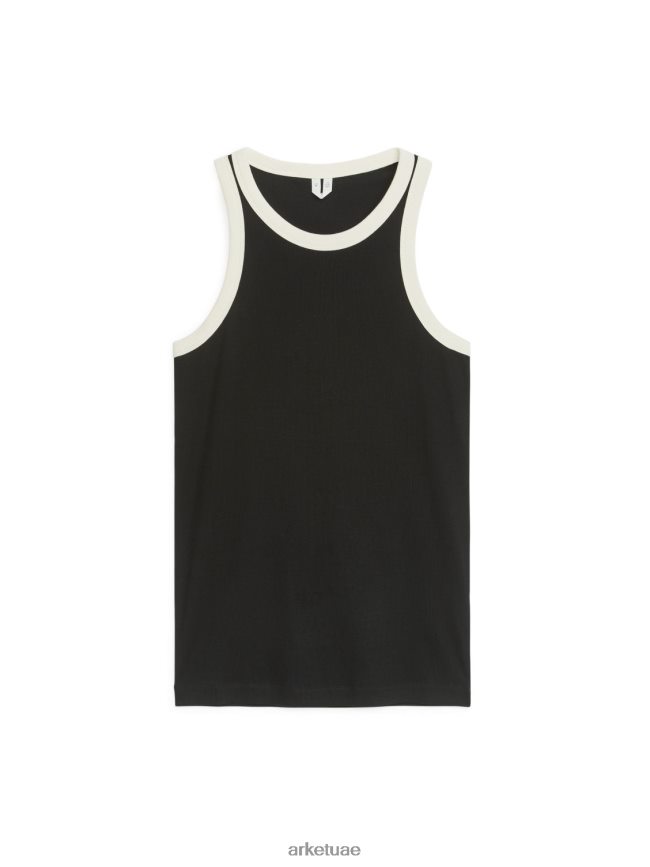 أسود/أوف وايت