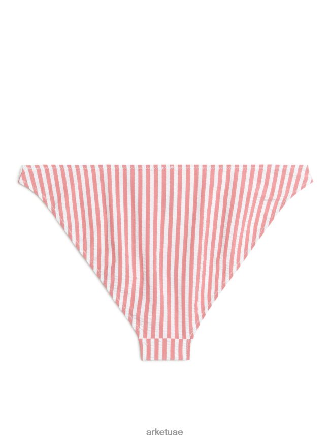 ملابس عبد اللطيف ARKET نحيف الجزء السفلي من البكيني القطني احمر ابيض BXB848601