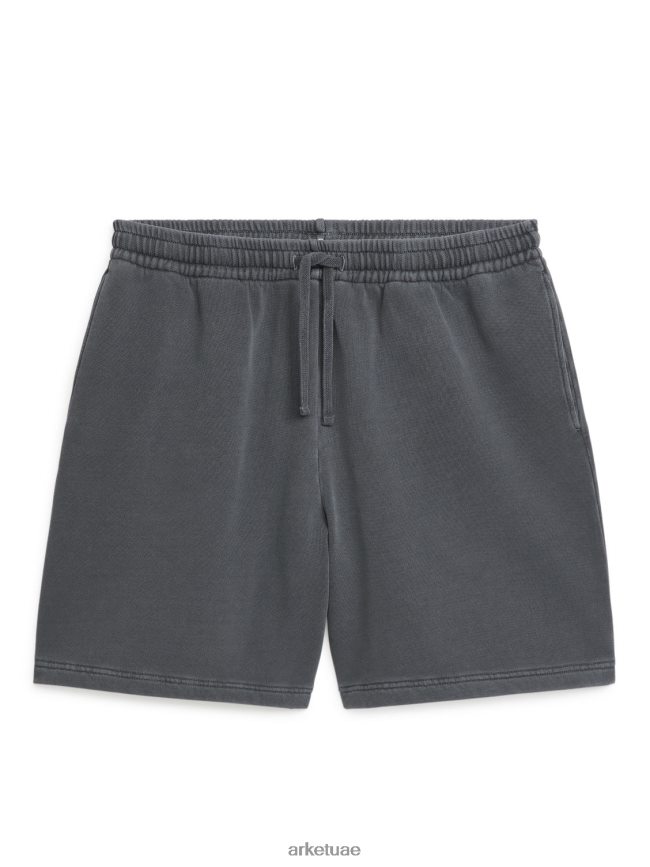 ملابس عبد اللطيف ARKET نحيف السراويل تيري الفرنسية الرمادي الداكن BXB848273