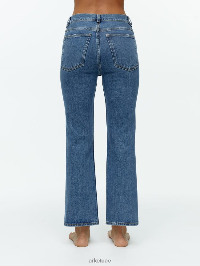 ملابس عبد اللطيف ARKET نحيف بنطال جينز فيرن واسع وقصير أزرق BXB848161